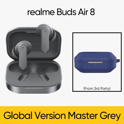 realme Buds Air 8  Wireless Earphone Bluetooth 5.4 Active Noise Cancelling True  Hours Battery TWS Earbuds Global Version