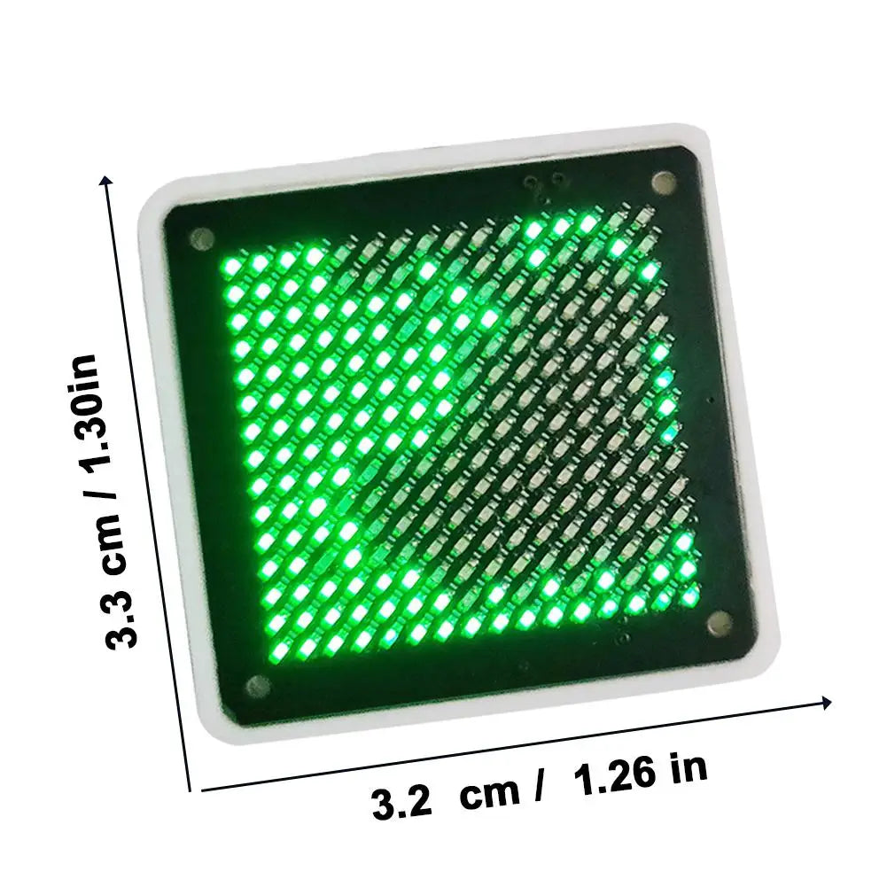 Smart Light Mini Gadget LED Fluid Simulation Water Flow Vibration Luminous Ornaments Desk Decoration