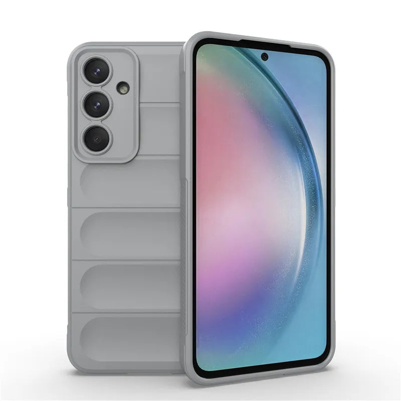 For Samsung Galaxy A55 Case Samsung A55 Cover Silicone Bumper Shield Protective Phone Cases On For Samsung A55 A35 A15 A14 Funda