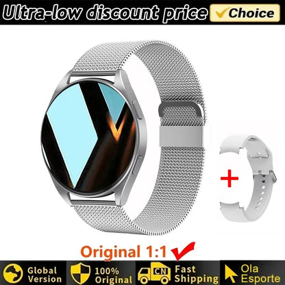 Smartwatch Women Watch 6 Health Monitoring Watch Waterproof Voice Assistant Bluetooth Call Smart Watch 2026 New Sports Watch