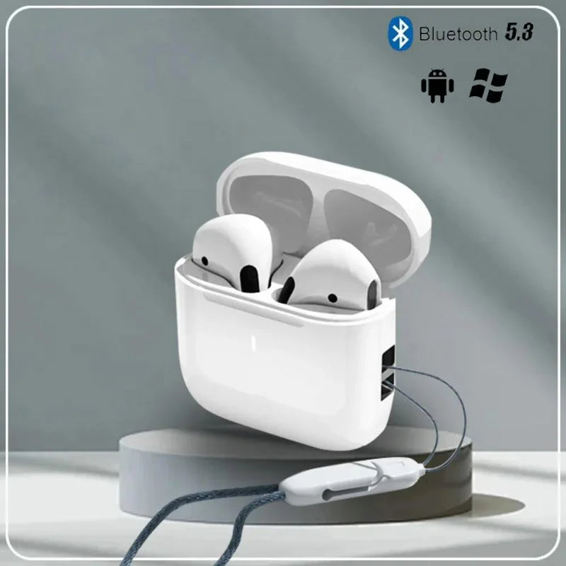 Wireless Bluetooth Earphone True Buds5 HIFI Stereo Sound Bluetooth5.3 Headphone Sport Earbuds With Mic For Android iOS Universal