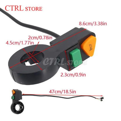 High quality scooter accessories. Suitable for modifying horn switch integrated accessories