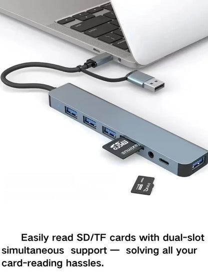 3-in-1 USB-C Hub:type-c 3in 1 PD100W+HDMI(4K/30Hz)+USB3.0