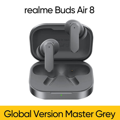 realme Buds Air 8  Wireless Earphone Bluetooth 5.4 Active Noise Cancelling True  Hours Battery TWS Earbuds Global Version
