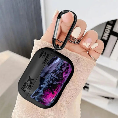 Earphone Cases Cover Case For Airpods 3 Pro2 Pro3 1 Pro 4 2 Snow Mountain Airplane