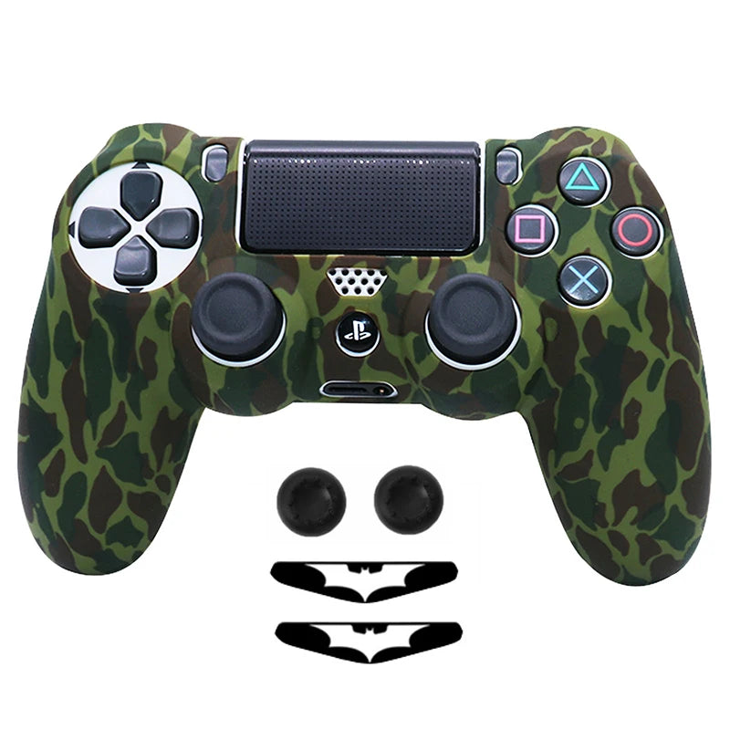 Soft Silicone Case Cover For PS 4 Controle Shell For PS4 Controller Skin Gamepad Joystick Controle Cases Covers