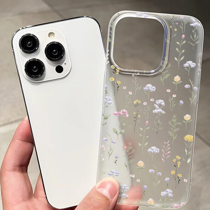 Transparent Matte Cases For iPhone 17 16 18 15 Pro Max Case iPhone 14 12 11 13 17 Air Fundas Shockproof Cover Soft Phone Bumper