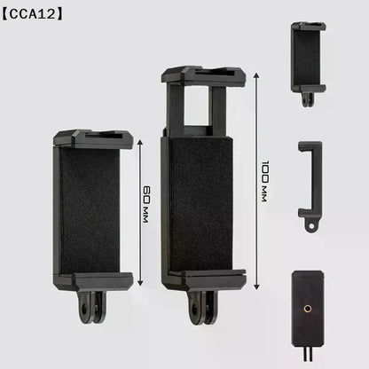 Head-Mounted Phone Holder First-Person Video Live Headband Body Mount For Phone Smartphones Action Camera