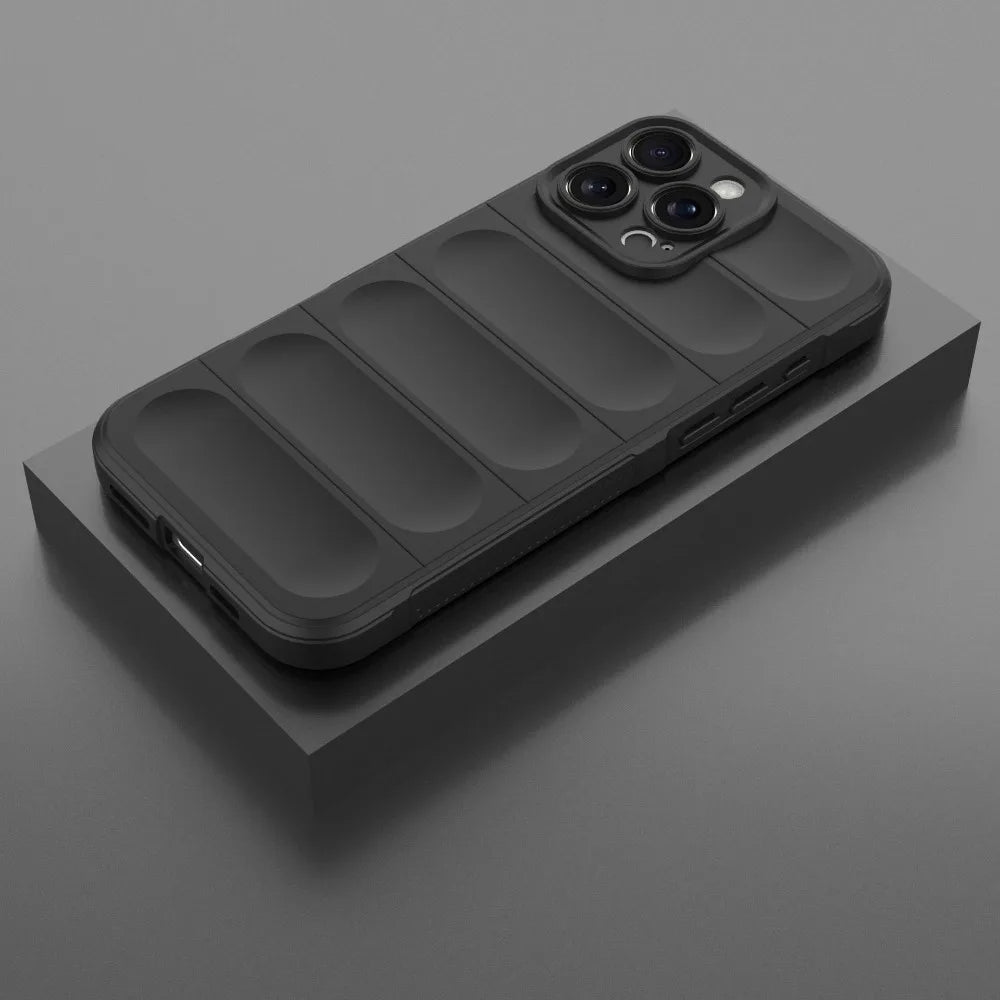 Phone Case for IPhone Air 16E 17 16 15 14 13 12 11 Pro Max XS X 7 8 PLus Back Cover Soft Silicone Anti-fall Protection Cases
