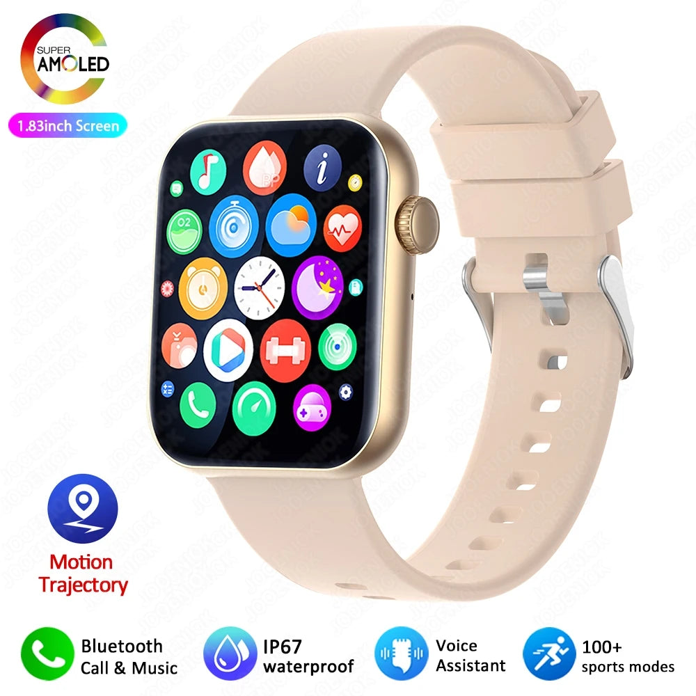 New Smart Watch For Women Full Touch Screen Bluetooth Call Waterproof Watches Sport Fitness Tracker Smartwatch Lady Reloj Mujer