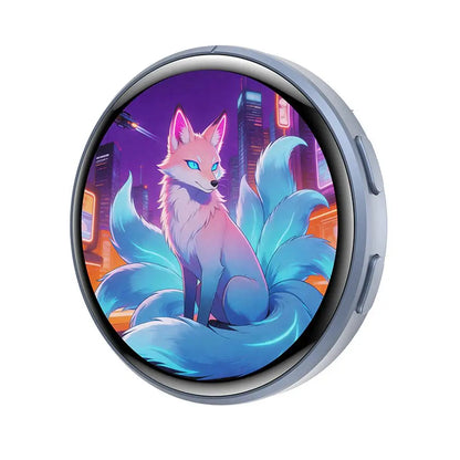 Smart 1.50 Inch Electronic Badge Full Touch IPS Screen Electronic Badge GIF Video With Sound Anime Brooch Pin Student Gift