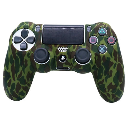 Soft Silicone Case Cover For PS 4 Controle Shell For PS4 Controller Skin Gamepad Joystick Controle Cases Covers