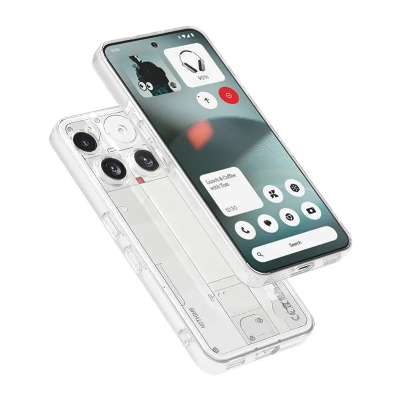Funda On For Nothing Phone 3 NothingPhone3 Phone3 5G Cover Fundas Carcase Simple Slim Soft TPU Clear Transparent Phone Cases