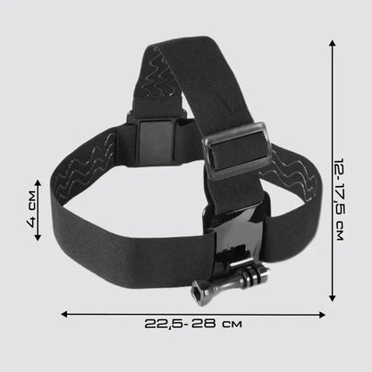 Head-Mounted Phone Holder First-Person Video Live Headband Body Mount For Phone Smartphones Action Camera