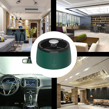 Smart Ashtray with USB Rechargeable Battery, Powerful Motor, Modern Design Ideal for Home, Office, Restaurant Use, Gift