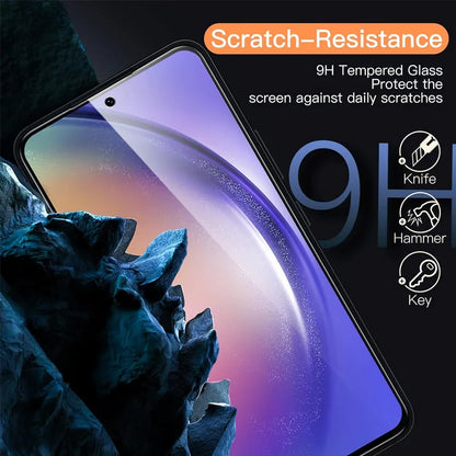 for Samsung S25 S26 S24 Ultra S21 S22 S23 Tempered Glass for Samsung Galaxy A55 A56 A36 A14 A54 A52 A34 A35 A15 A16 Screen Protector For Samsung S26 Protection For Samsung S25 Ultra