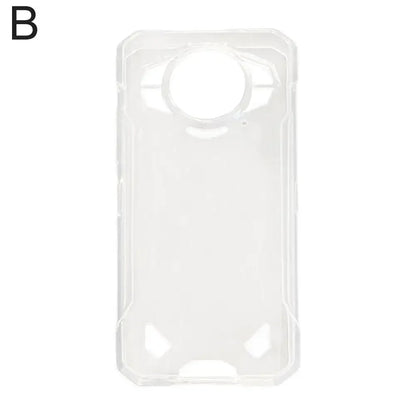 Case For Doogee S200 5G Black/ Transparent Phone Cover For Doogee S 200 Protective Shell Back Cases Funda U7P5
