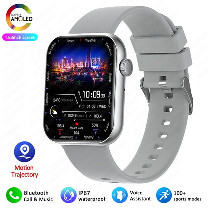 New Smart Watch For Women Full Touch Screen Bluetooth Call Waterproof Watches Sport Fitness Tracker Smartwatch Lady Reloj Mujer