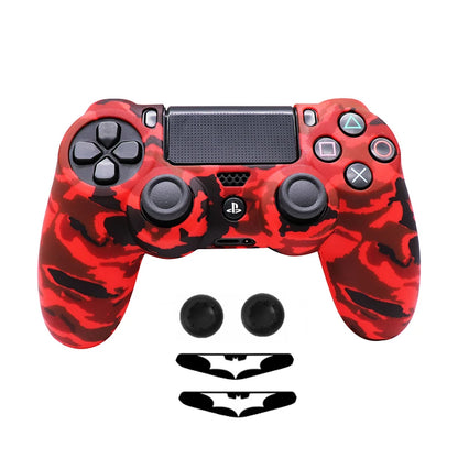 Soft Silicone Case Cover For PS 4 Controle Shell For PS4 Controller Skin Gamepad Joystick Controle Cases Covers