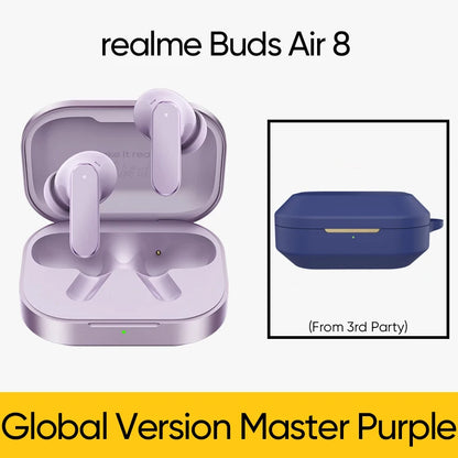 realme Buds Air 8  Wireless Earphone Bluetooth 5.4 Active Noise Cancelling True  Hours Battery TWS Earbuds Global Version