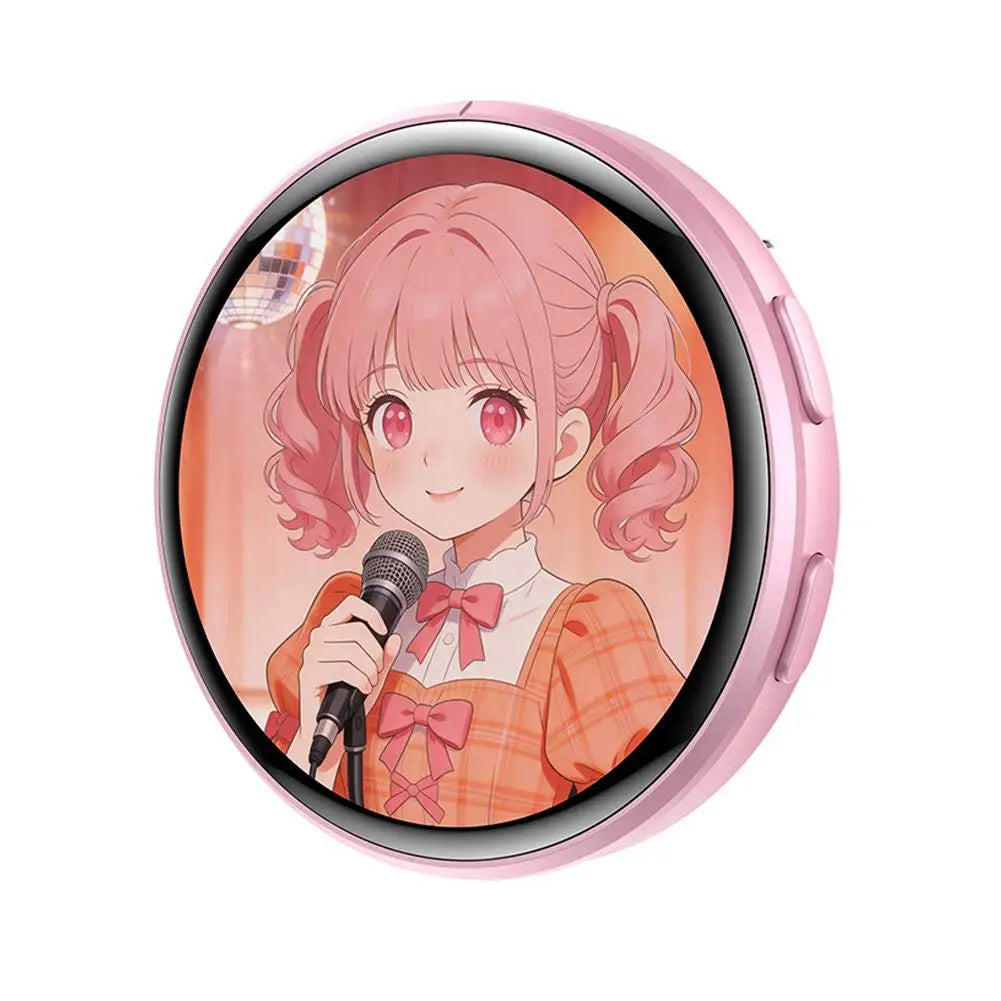 Smart 1.50 Inch Electronic Badge Full Touch IPS Screen Electronic Badge GIF Video With Sound Anime Brooch Pin Student Gift