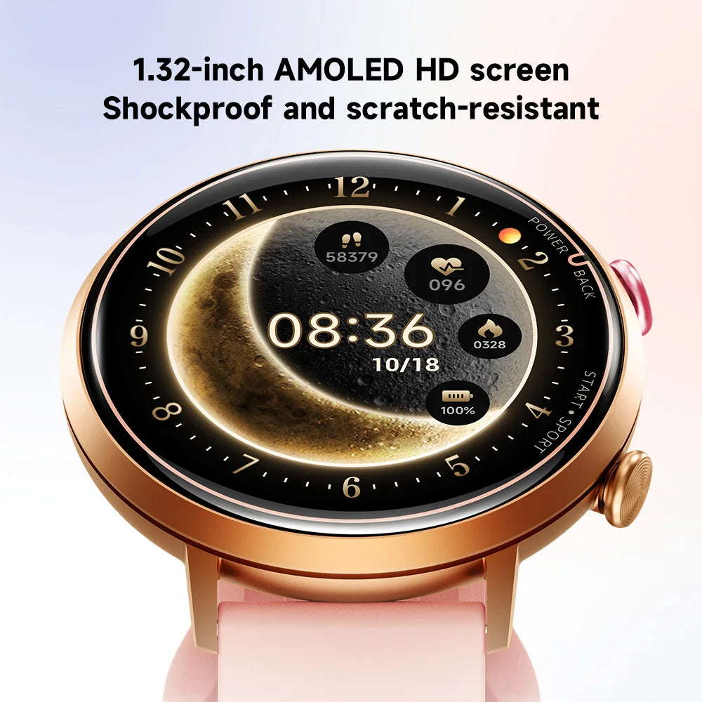 Smart Watch for Lovers, Outdoor Sports Matching, Message Notifications Deep Waterproof All-day Health Monitoring Valentine's Day