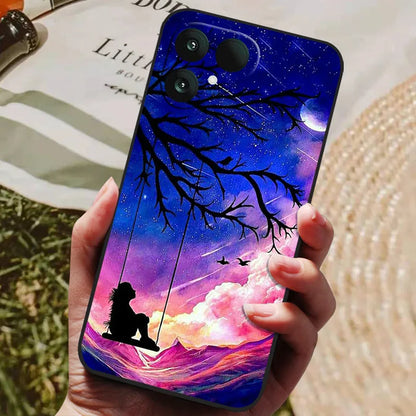 Case For Fairphone 6 Phone Cover Luxury TPU For Fairphone (Gen. 6) Fairphone6 Soft Black Slim Silicone Anti Drop Back Covers