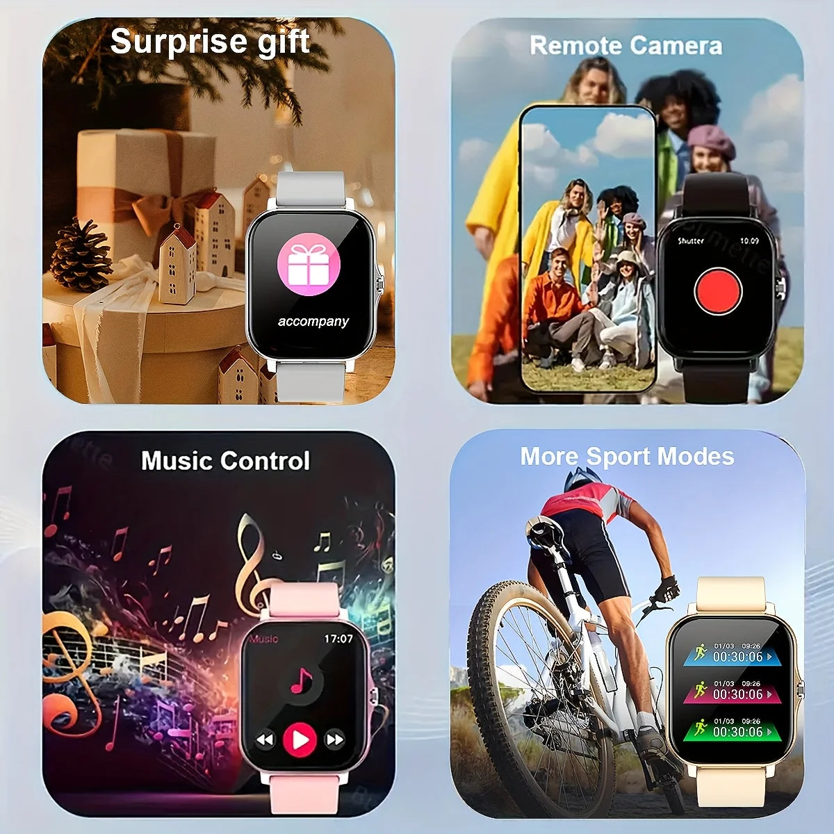 Smart Watch That Is Different from The Ones on The Market, Fashionable And Sporty, Suitable for Men And Women to Wear