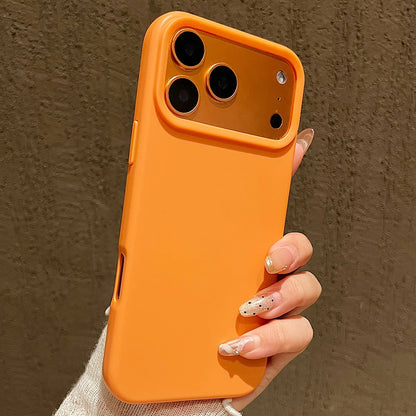 Candy Color Silicone Protective Phone Case For iPhone 17 Pro Max 17 Air 17 Pro Shockproof Matte Soft TPU Bumper Back Cases Cover