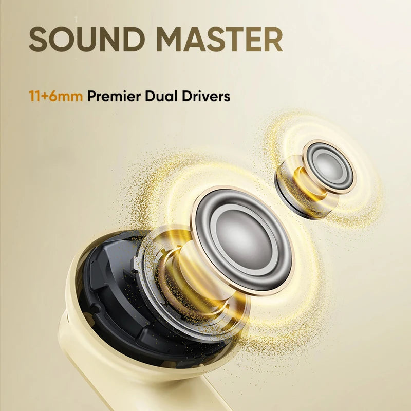 realme Buds Air 8  Wireless Earphone Bluetooth 5.4 Active Noise Cancelling True  Hours Battery TWS Earbuds Global Version