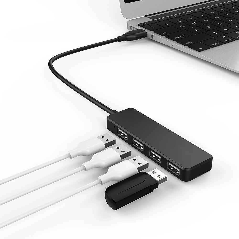 Usb2.0 Ultra-Thin HUB HUB, Device Expansion USBInterface, External Computer Digital Devices Mobile HardDrive USB Peripherals