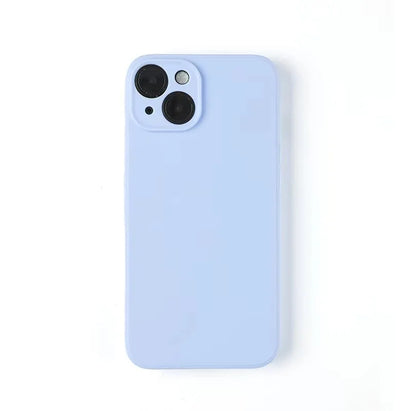 Luxury Silicone Phone Case for iPhone 11 12 13 14 15 Pro Max Mini Soft Candy Cover for iPhone XR XS Max 7 8 Plus SE 2020 Cases