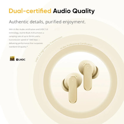 realme Buds Air 8  Wireless Earphone Bluetooth 5.4 Active Noise Cancelling True  Hours Battery TWS Earbuds Global Version