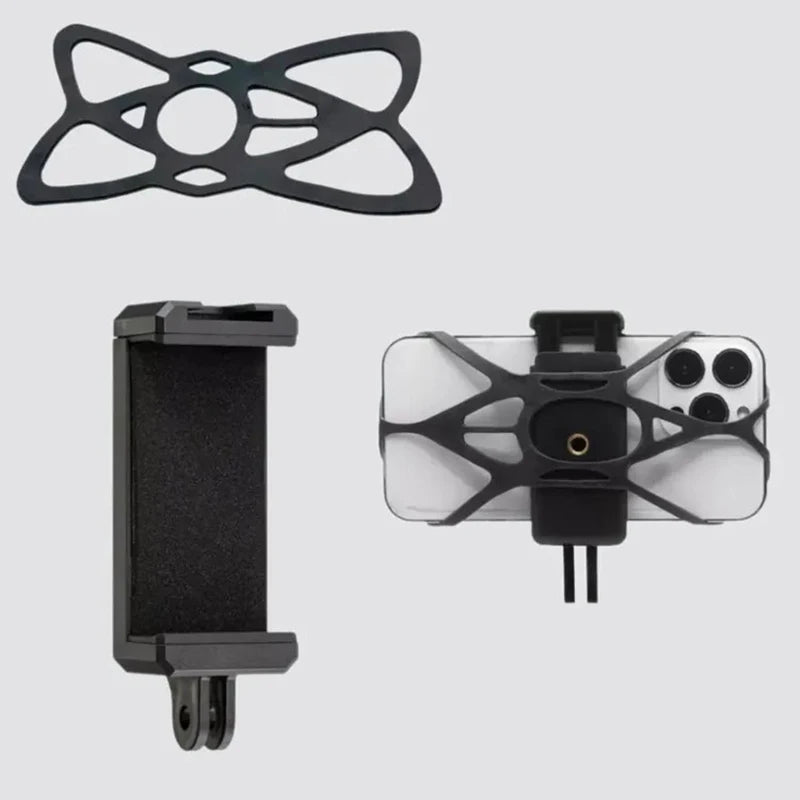 Head-Mounted Phone Holder First-Person Video Live Headband Body Mount For Phone Smartphones Action Camera