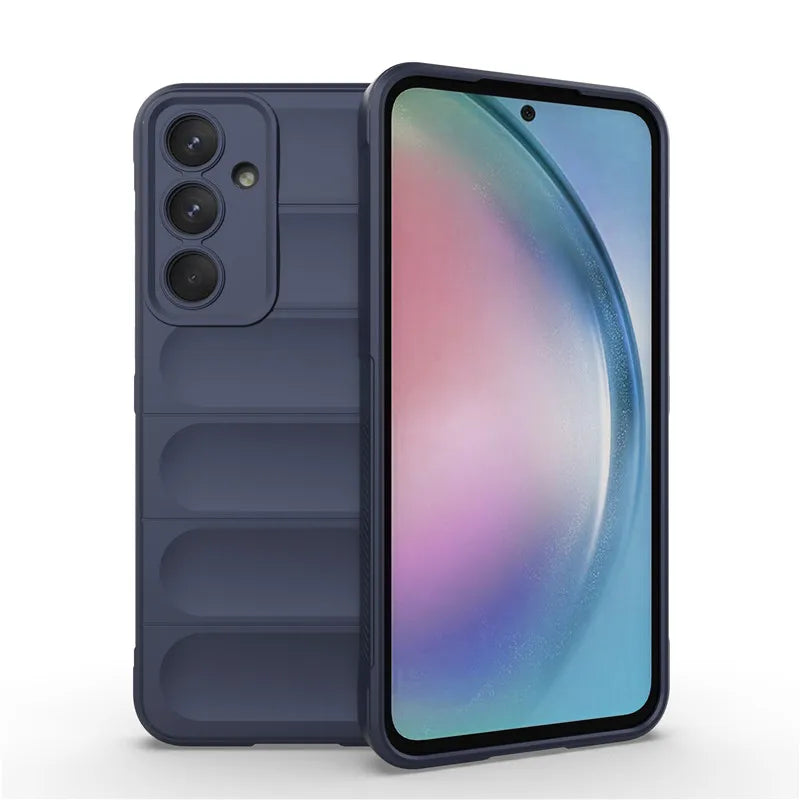 For Samsung Galaxy A55 Case Samsung A55 Cover Silicone Bumper Shield Protective Phone Cases On For Samsung A55 A35 A15 A14 Funda