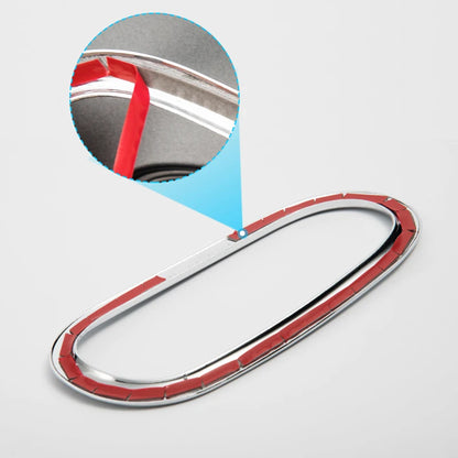 2020 Car Accessories for Smart 453 fortw Front Bumper Lights With Turning Signal Decorative Stickers Dynamic Turning Lights Trim