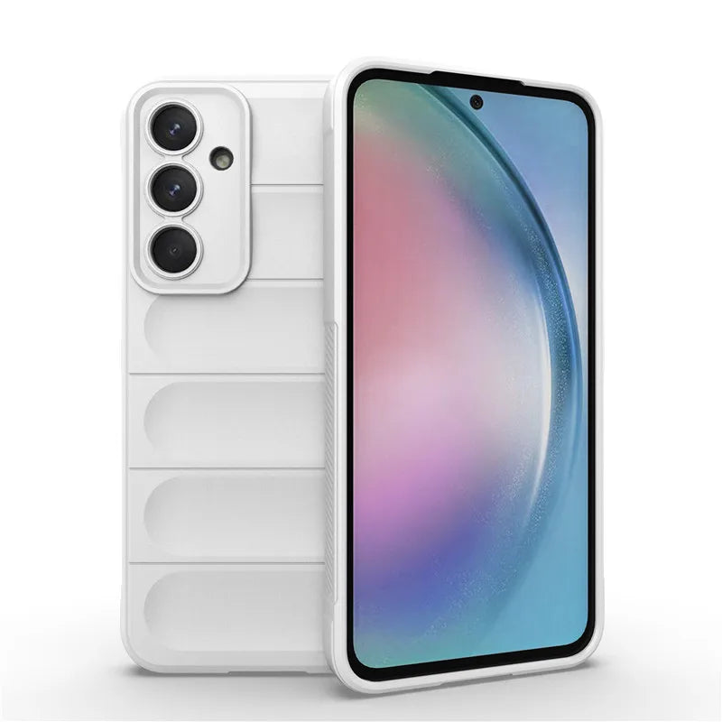 For Samsung Galaxy A55 Case Samsung A55 Cover Silicone Bumper Shield Protective Phone Cases On For Samsung A55 A35 A15 A14 Funda