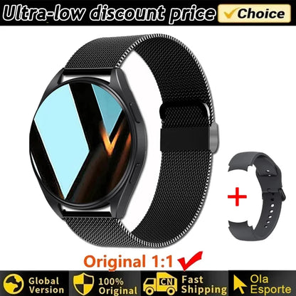 Smartwatch Women Watch 6 Health Monitoring Watch Waterproof Voice Assistant Bluetooth Call Smart Watch 2026 New Sports Watch