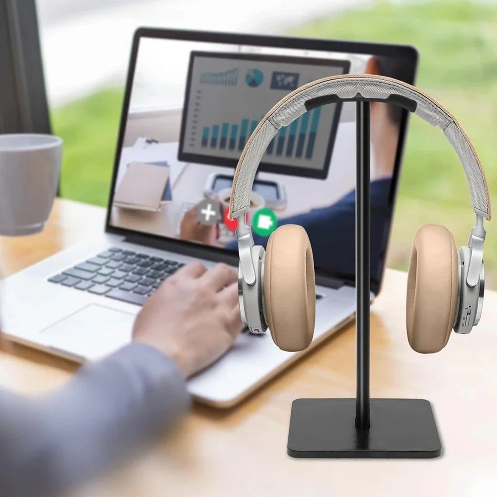 Headphone Stand Desktop Headset Holder-Desk Earphone Stand for All Headsets Such as Airpods Max HyperX Gaming Headphones