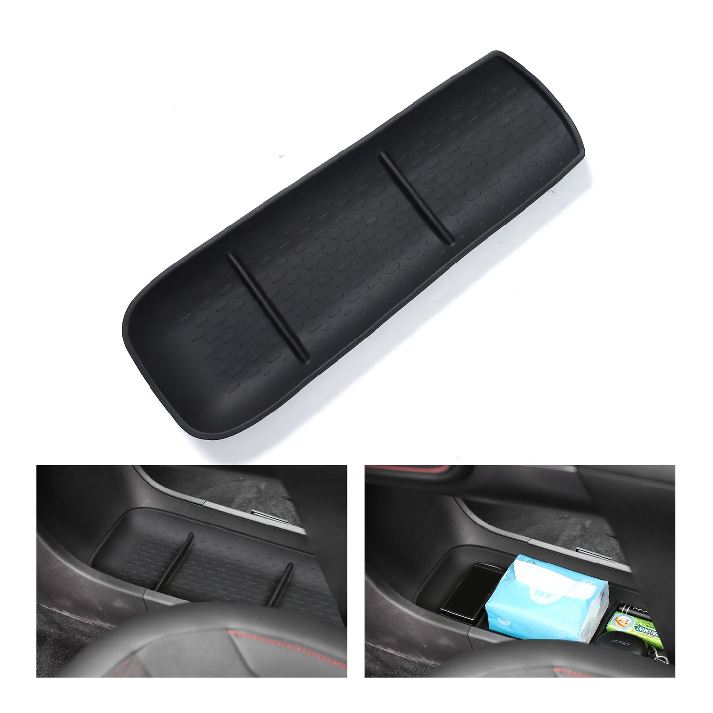Smabee for Smart #1 Smart#1 Central Armrest Tray Organizer Car Center Console Storage Box Interior Accessories Tidying
