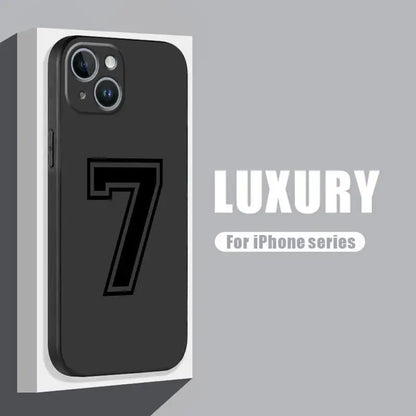 phone Cases for iphone 14 case 11 12 15 Pro XS Max 8 13 Mini X SE 7 16 Plus funda Antiscratch cover Basketball Numbers 10 7 30