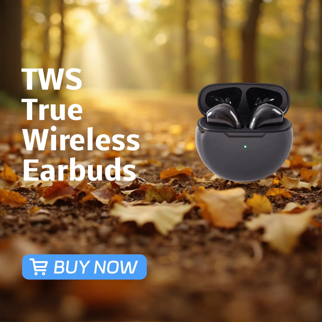 TWS True Wireless Earbuds Half In Ear Bluetooth Headphones Touch Control HiFi Stereo Sport Earphones For Android IOS