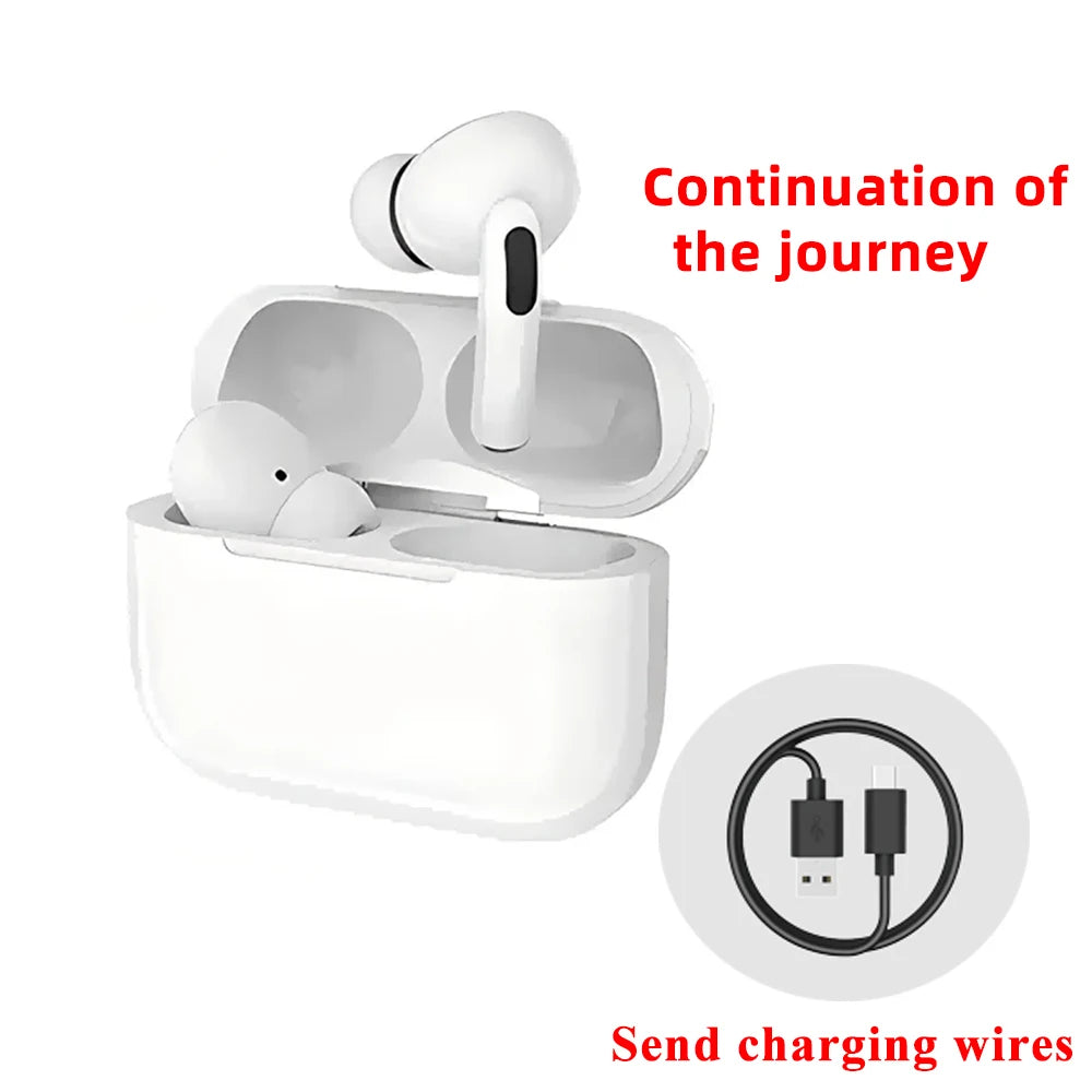 Wireless Bluetooth Earbuds Fake Air Pods TWS 5.3 Touch Control In-Ear Hi-Fi Stereo Earbuds with Charging Case For