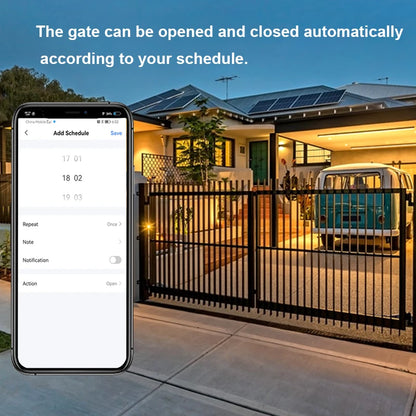 Smart WiFi Garage Door Sliding Gate Opener Controller App Remote Monitor Timer Open Close Control Work with Tuya