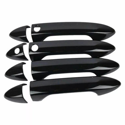 1 Set For Honda Accord 2013-2017 Exterior Smart Door Handle Frame Cover Trim With Smartkey ABS Protective Sticker Accessories