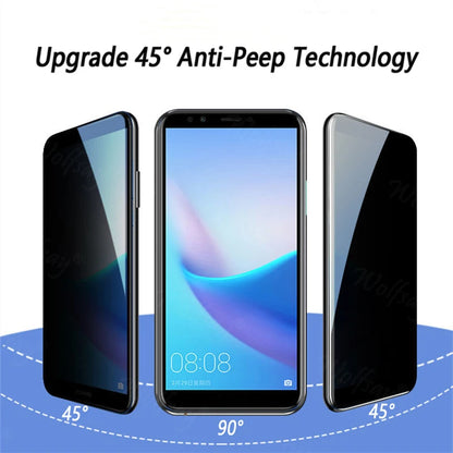 Privacy Screen Protector For Samsung Galaxy A55 Anti-Spy Tempered Glass Samsung A55 A 55 5G Camera Glass For Samsung A55 Glass