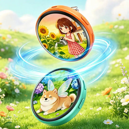 Smart 1.50 Inch Electronic Badge Full Touch IPS Screen Electronic Badge GIF Video With Sound Anime Brooch Pin Student Gift