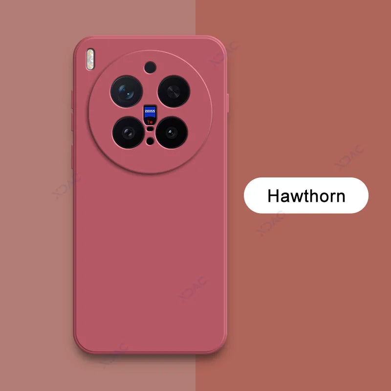 Original Candy Fashion Cases Covers for VIVO X300 Pro Ultra X300Ultra X300Pro VIVOX300 Soft Square Liquid Silicone Phone Housing