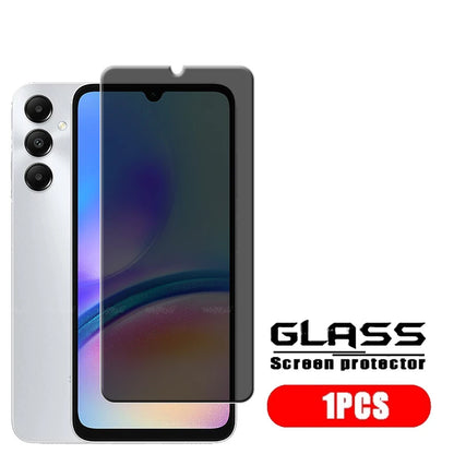4Pcs For Samsung A05S Glass Samsung Galaxy A05S Tempered Glass Phone Privacy Anti-Spy Cover Glue Screen Protector Samsung A05S
