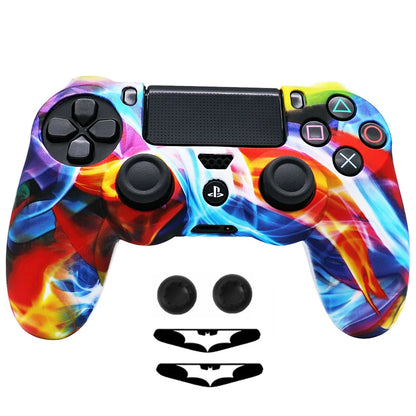 Soft Silicone Case Cover For PS 4 Controle Shell For PS4 Controller Skin Gamepad Joystick Controle Cases Covers